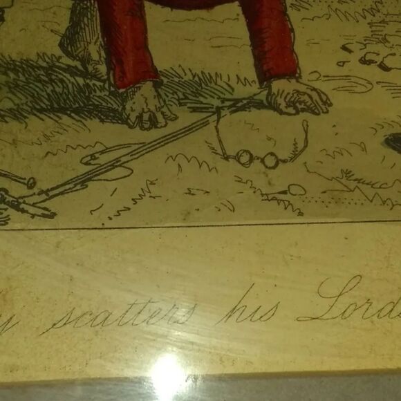 🆕🖼️Mr. Sponge Completely Scatters His Lordship, 1865 by John Leech - Picture 6 of 8